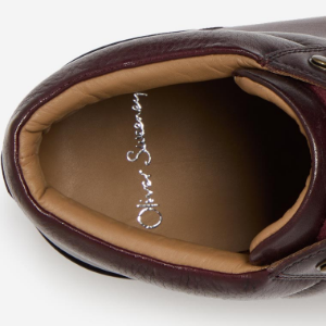 Closeup of Leather lining