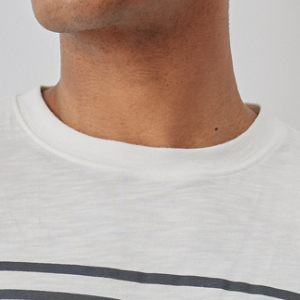 Closeup of Crew neck