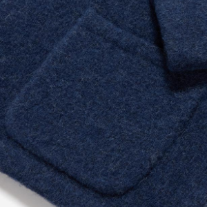 Closeup of 3 external patch pockets