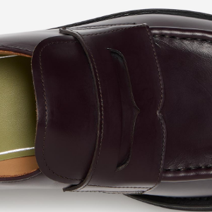 Closeup of Leather saddle