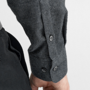 Closeup of Buttoned gauntlet