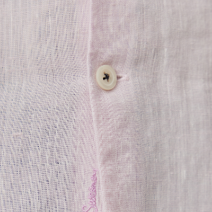 Closeup of French placket