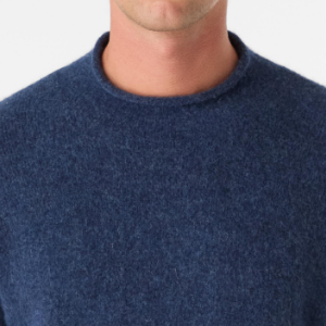 Closeup of Mock neck