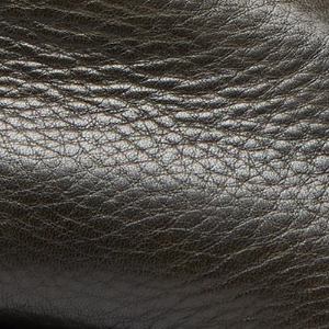 Closeup of Milled leather upper