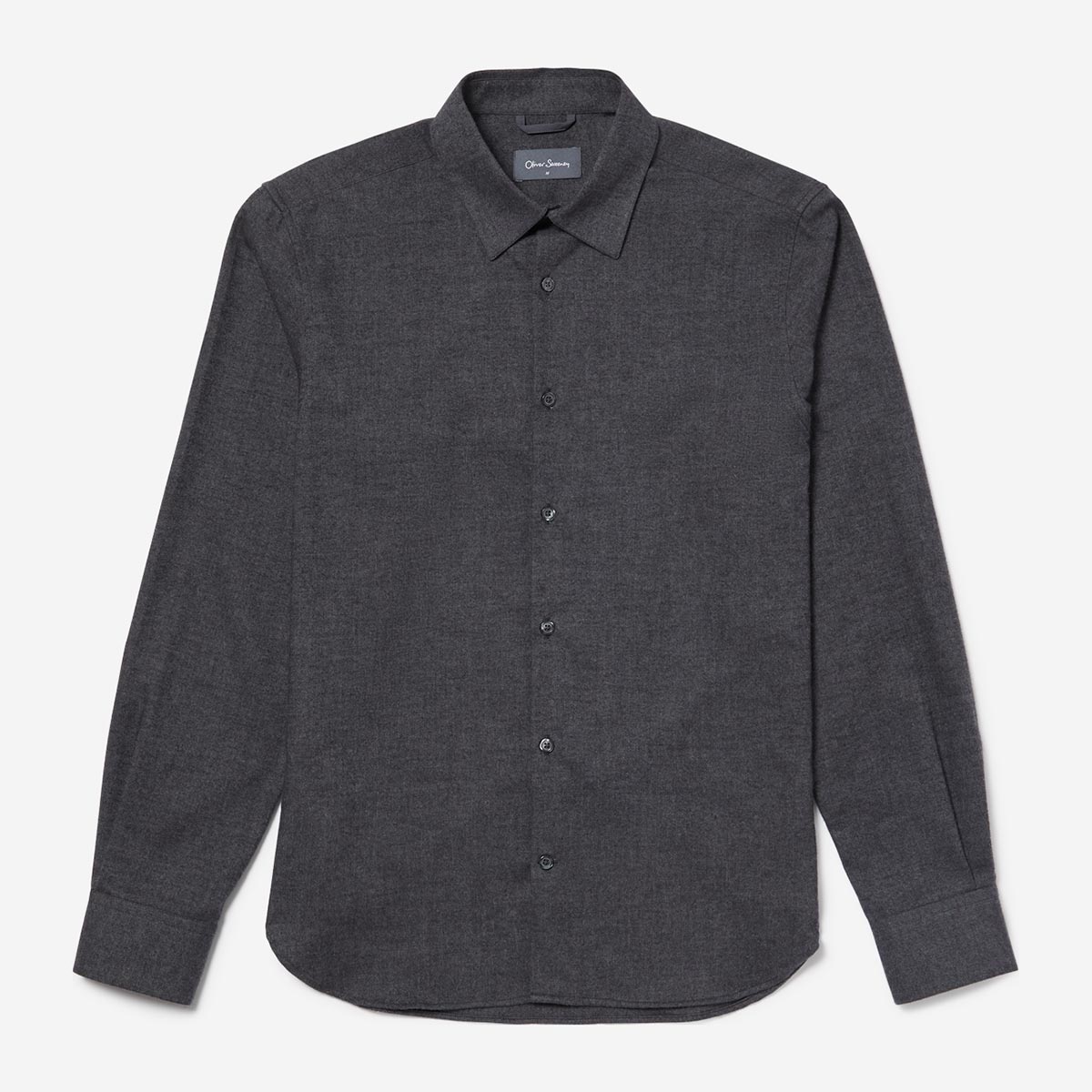 Hawkesworth Charcoal Shirt Men's Shirts Oliver Sweeney