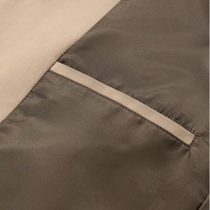 Closeup of 2 Internal breast pockets