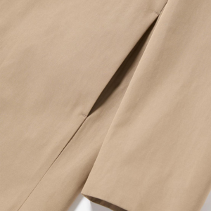Closeup of 2 side entry pockets