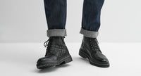 Thumbnail of Kamma Deer Leather Military Boots