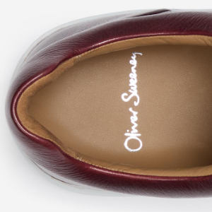 Closeup of Leather upper