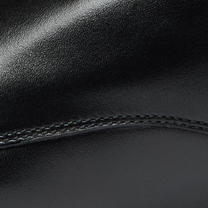 Closeup of Calf leather upper