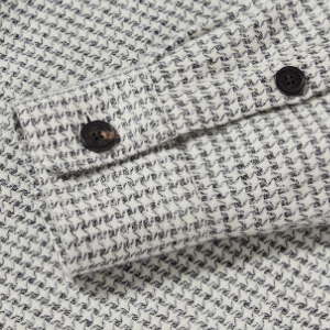 Closeup of Functional buttoned cuffs