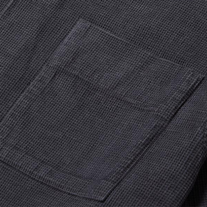 Closeup of Functional buttoned cuffs