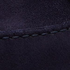 Closeup of Tonal moccasin stitching