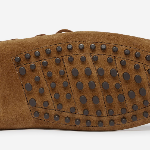 Closeup of Studded rubber sole