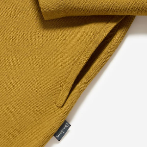 Closeup of Side entry pockets