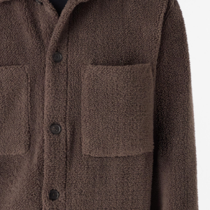Closeup of 2 chest patch pockets