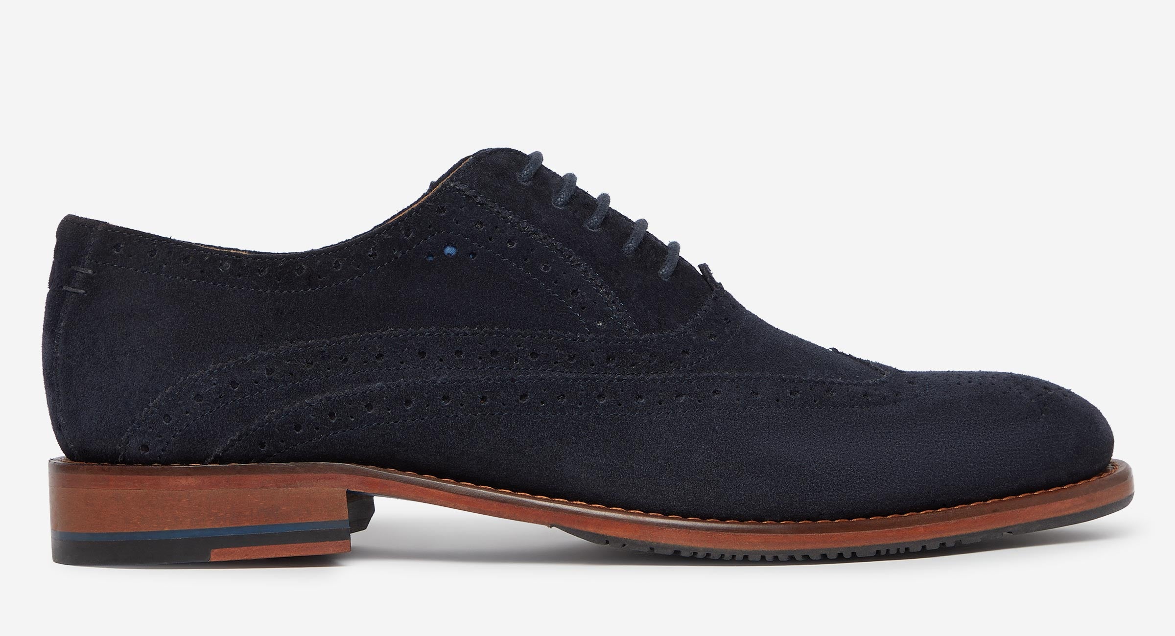 Ledwell Navy Suede