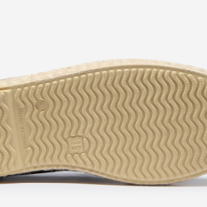 Closeup of Jute sole edge