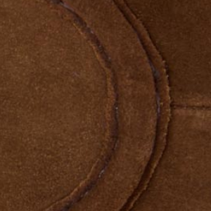Closeup of Calf suede upper