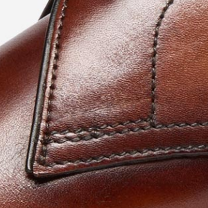 Closeup of Twin stitch row detail