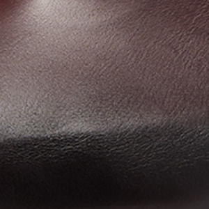 Closeup of Antiqued calf leather upper