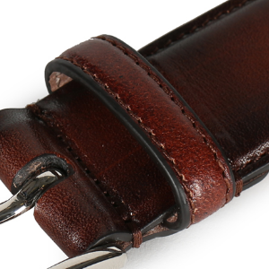 Closeup of Leather keeper