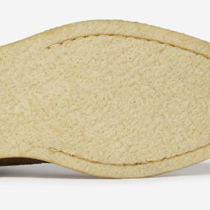 Closeup of Crepe sole