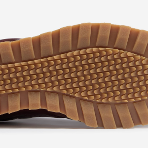 Closeup of Perforated leather detail