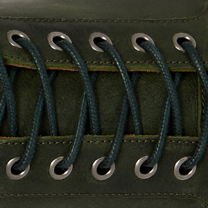 Closeup of Metal eyelets