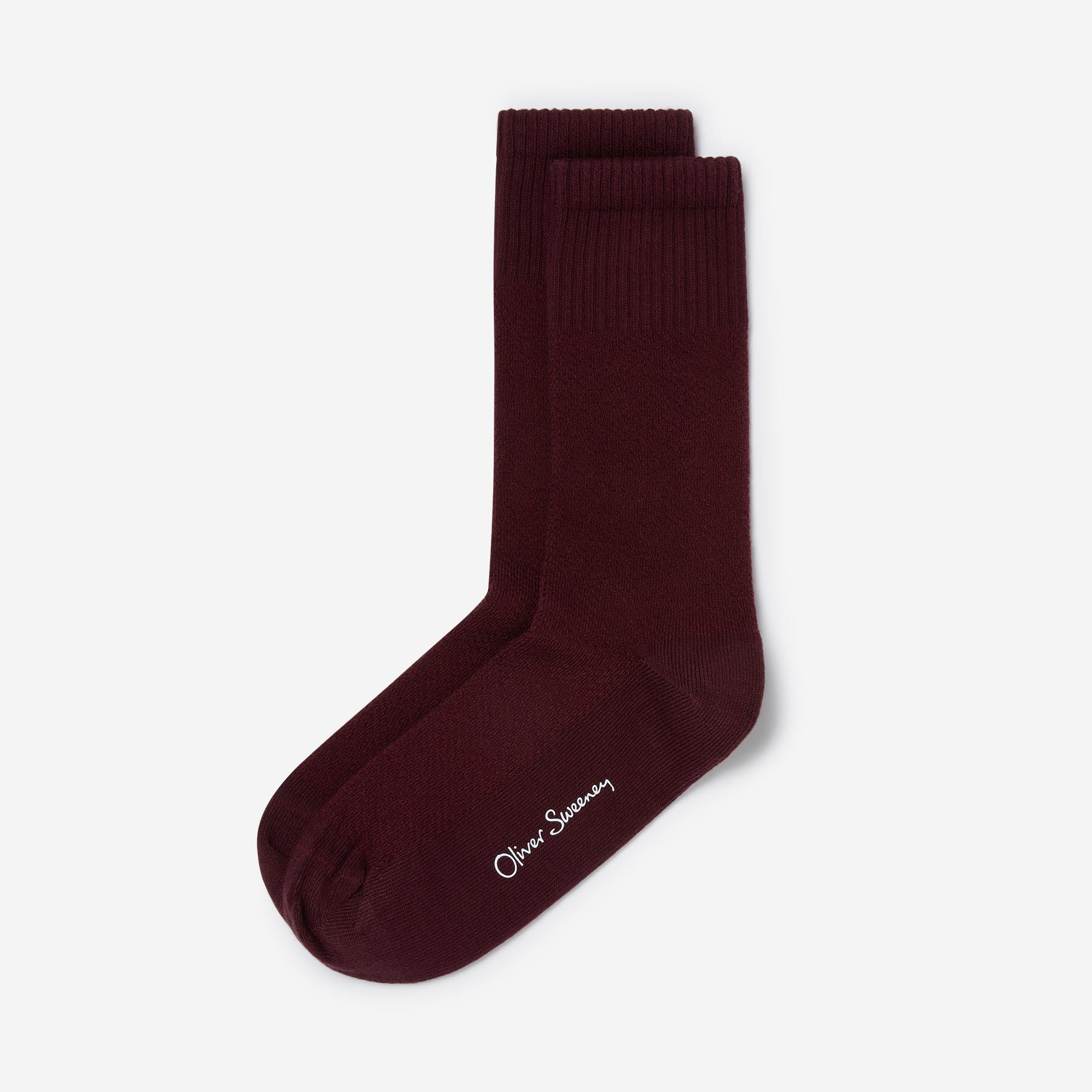 Sock Box Navy/Black/Burgundy