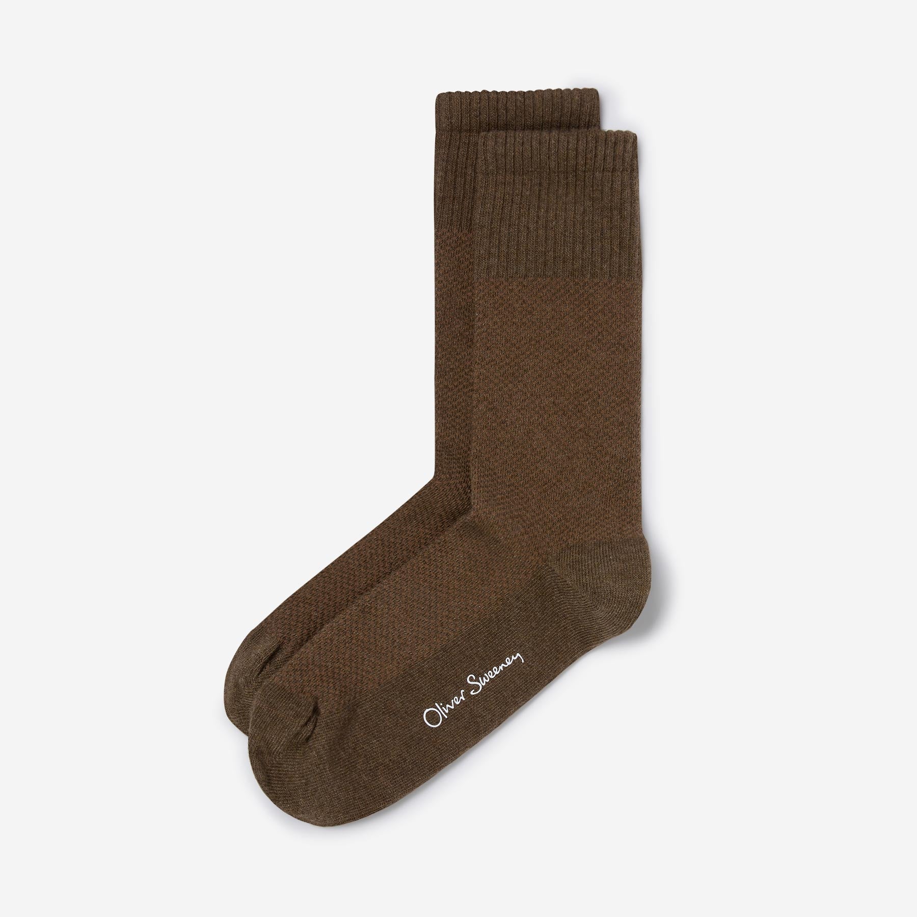 Sock Box Chocolate/Navy/Putty