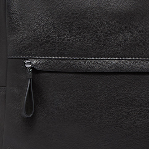 Closeup of 1 external zip pocket