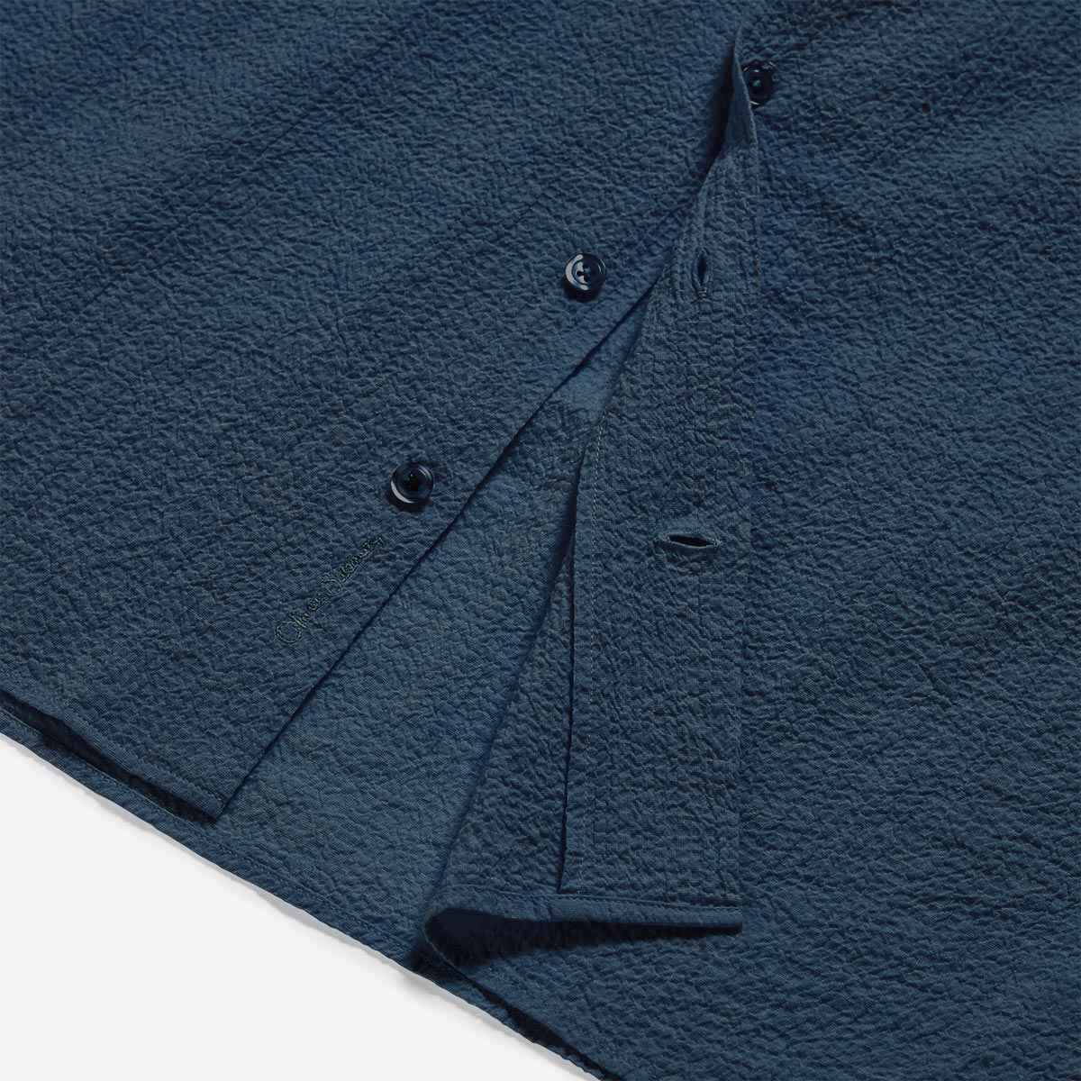 Ravenshead Navy Seersucker
