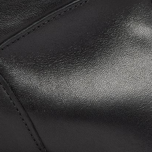 Closeup of Calf leather upper