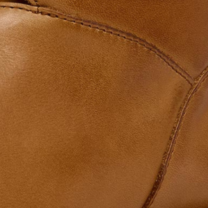 Closeup of Calf leather upper