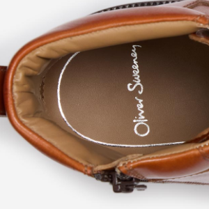 Closeup of Leather lining