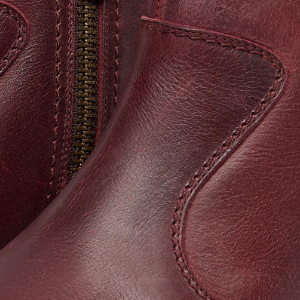 Closeup of Extended vamp detail