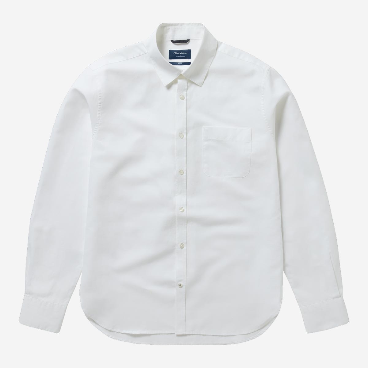 White Sloane Cotton Helford Shirt