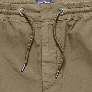 Closeup of Zip fly with press stud