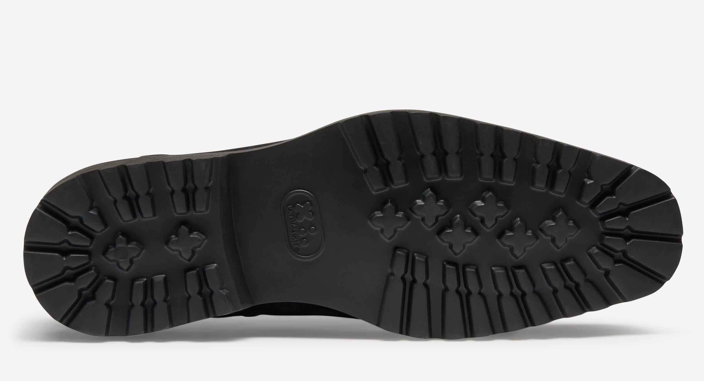 Swanley Black Suede