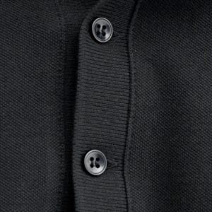 Closeup of 3 button placket