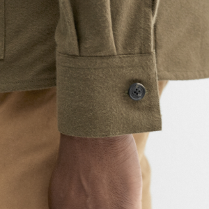 Closeup of Buttoned cuffs