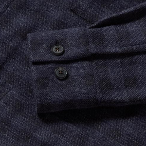 Closeup of 3 external patch pockets