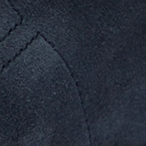 Closeup of Calf suede upper