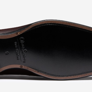 Closeup of Leather sole