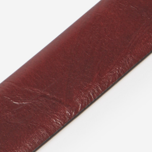 Closeup of Distressed calf leather