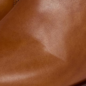 Closeup of Calf leather upper
