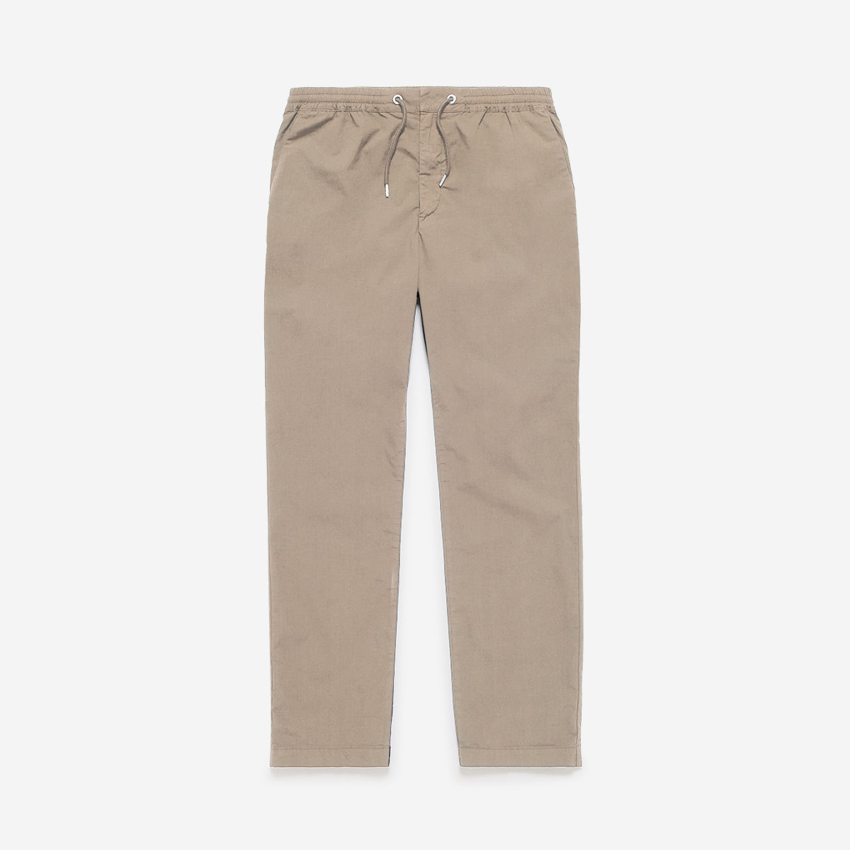 Whitton Mushroom Cotton Trousers | Men's Trousers | Oliver Sweeney