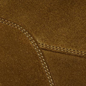 Closeup of Suede upper