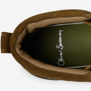 Closeup of Leather lining